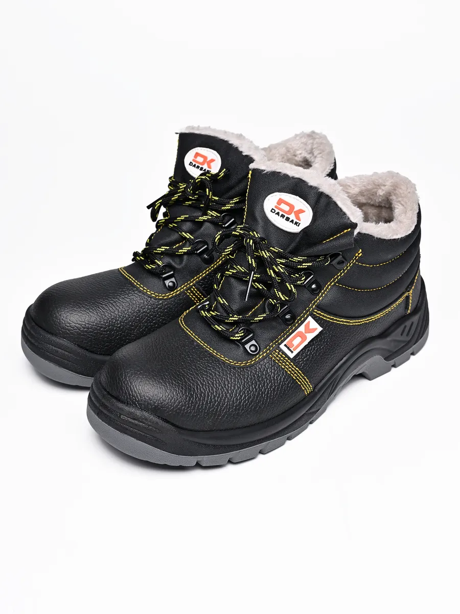 Ботинки рабочие зимние с металлическим подноском